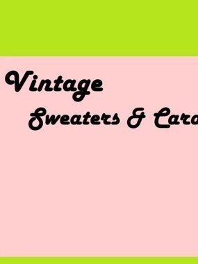 Vintage Sweaters & Cardigans